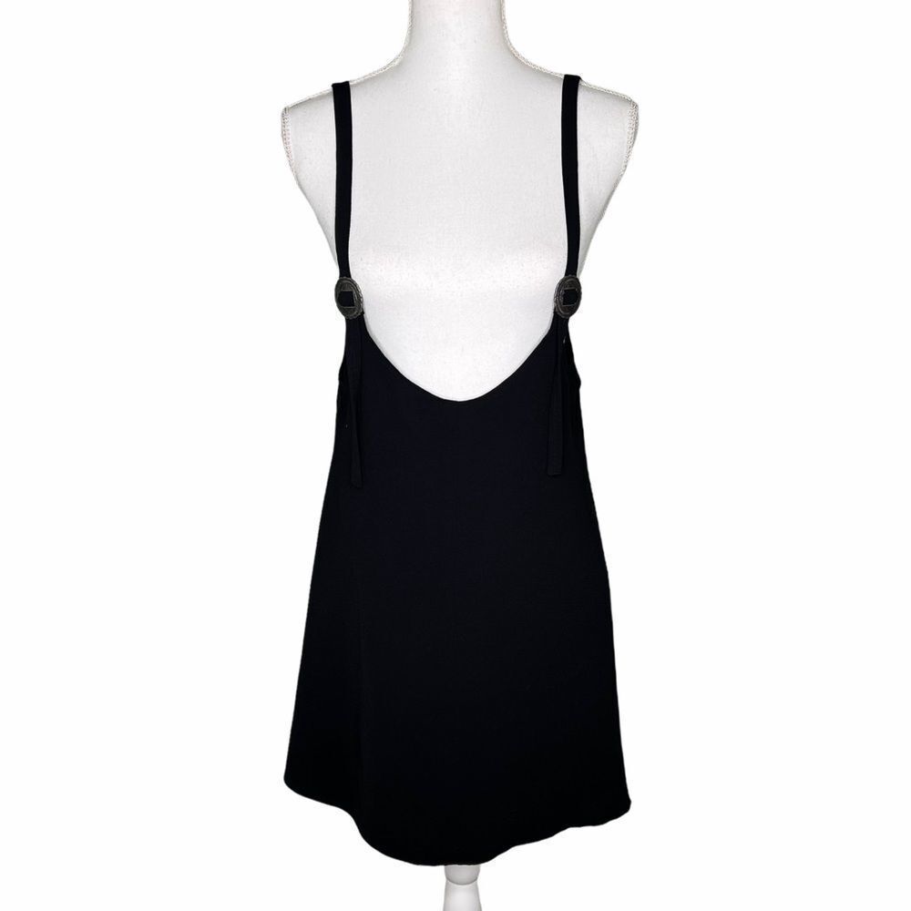Snidel black overall dress / size F (probably a small/medium)